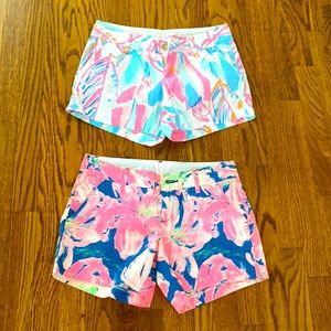 Two pair of Lily Pulitzer shorts